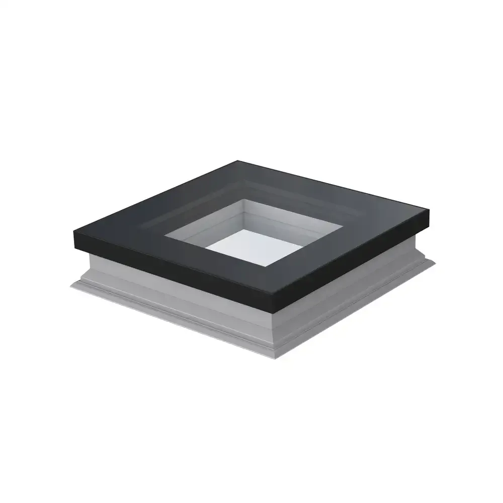 Fladtagsvindue med innovativt glas DXF DU6