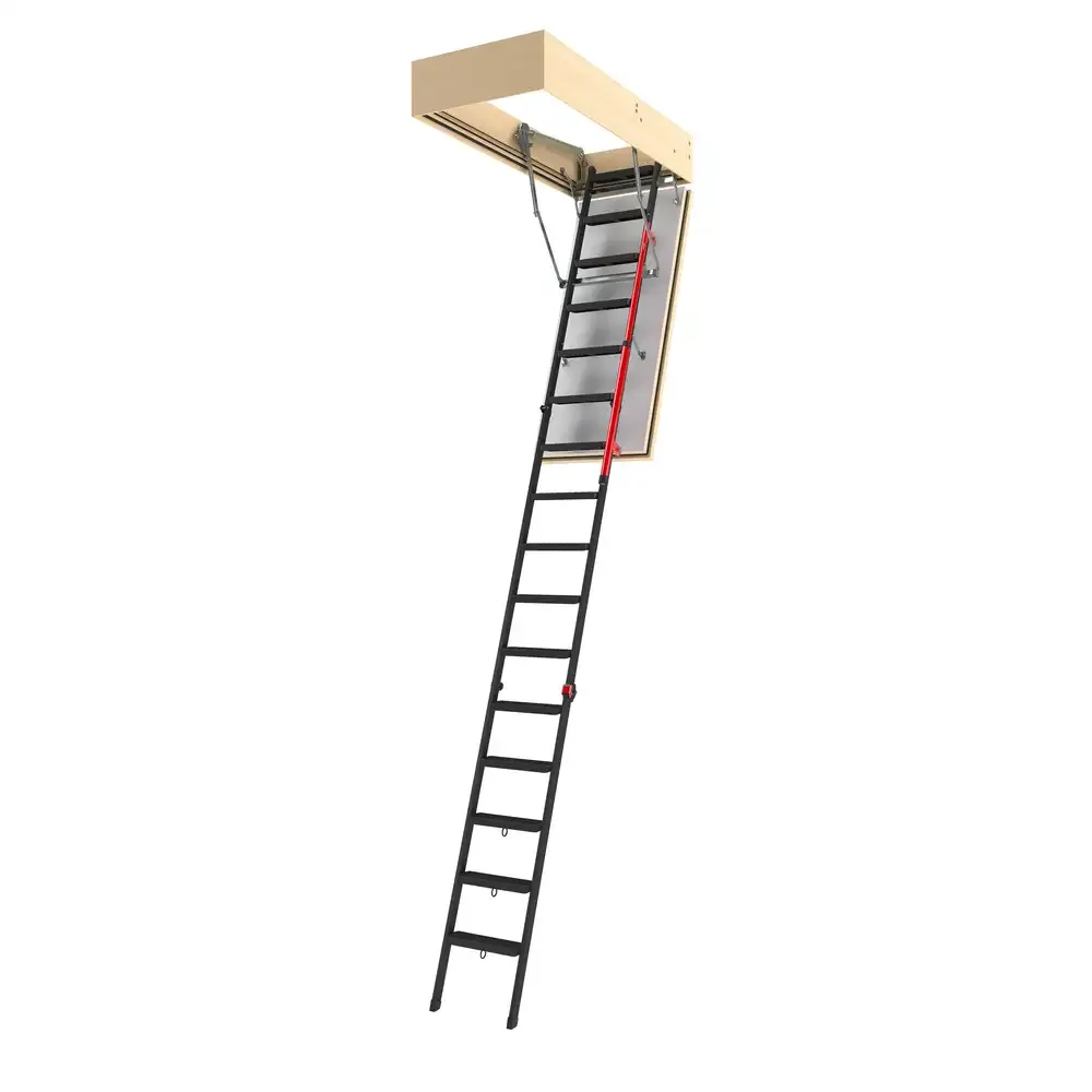 Fire-resistant metal loft ladder LMF 60 360